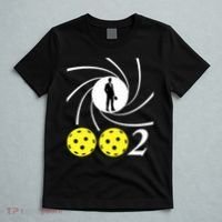 Pickleball 002 0 0 2 Spy Parody Funny Pickleball T-Shirt thumb 5