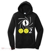 Pickleball 002 0 0 2 Spy Parody Funny Pickleball Women's Hoodie thumb 0