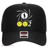 Pickleball 002 0 0 2 Spy Parody Funny Pickleball Hat thumb 0