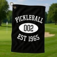 Pickleball 002 Est 1965 Golf Towel thumb 1