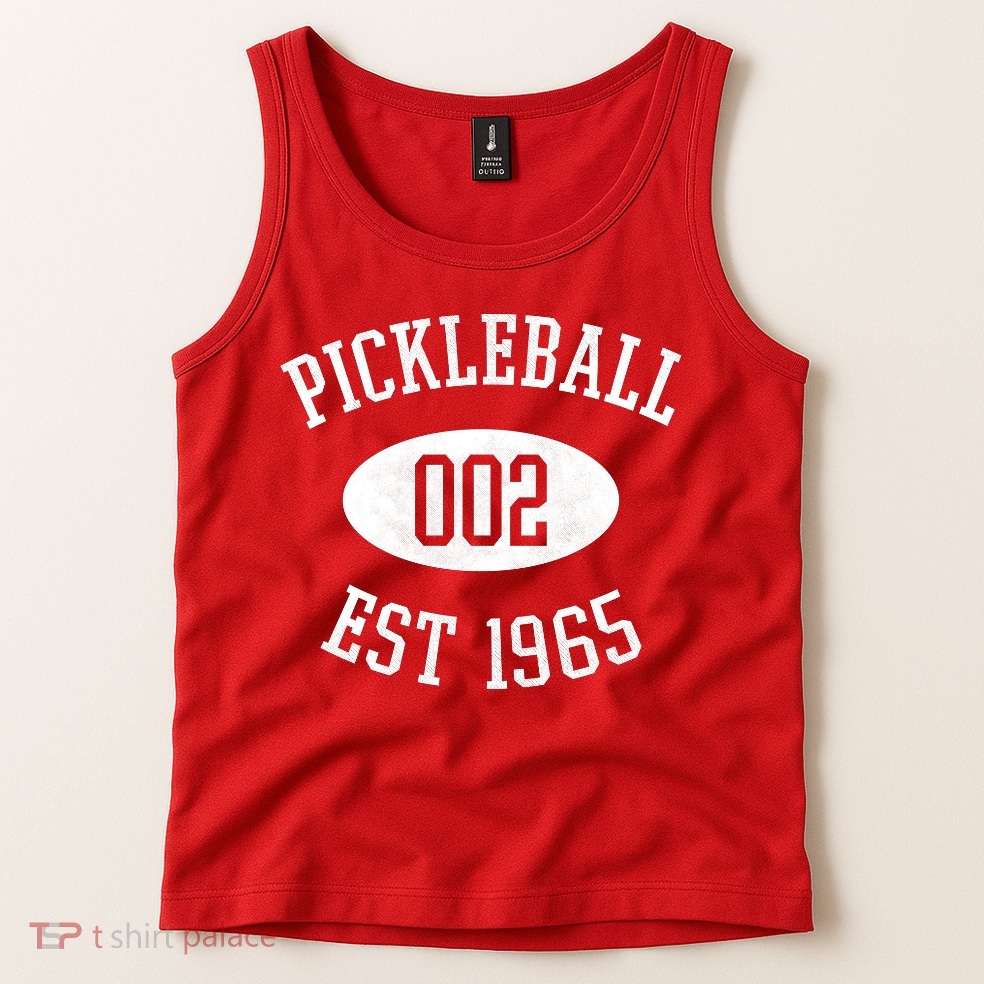Pickleball 002 Est 1965 Tank Top