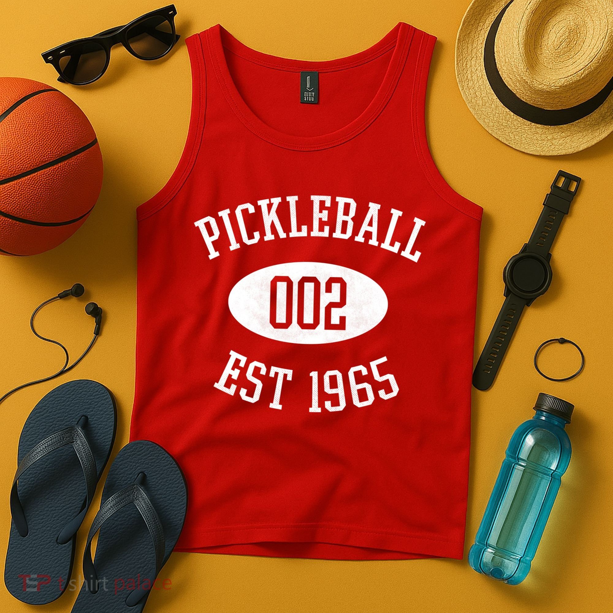 Pickleball 002 Est 1965 Tank Top