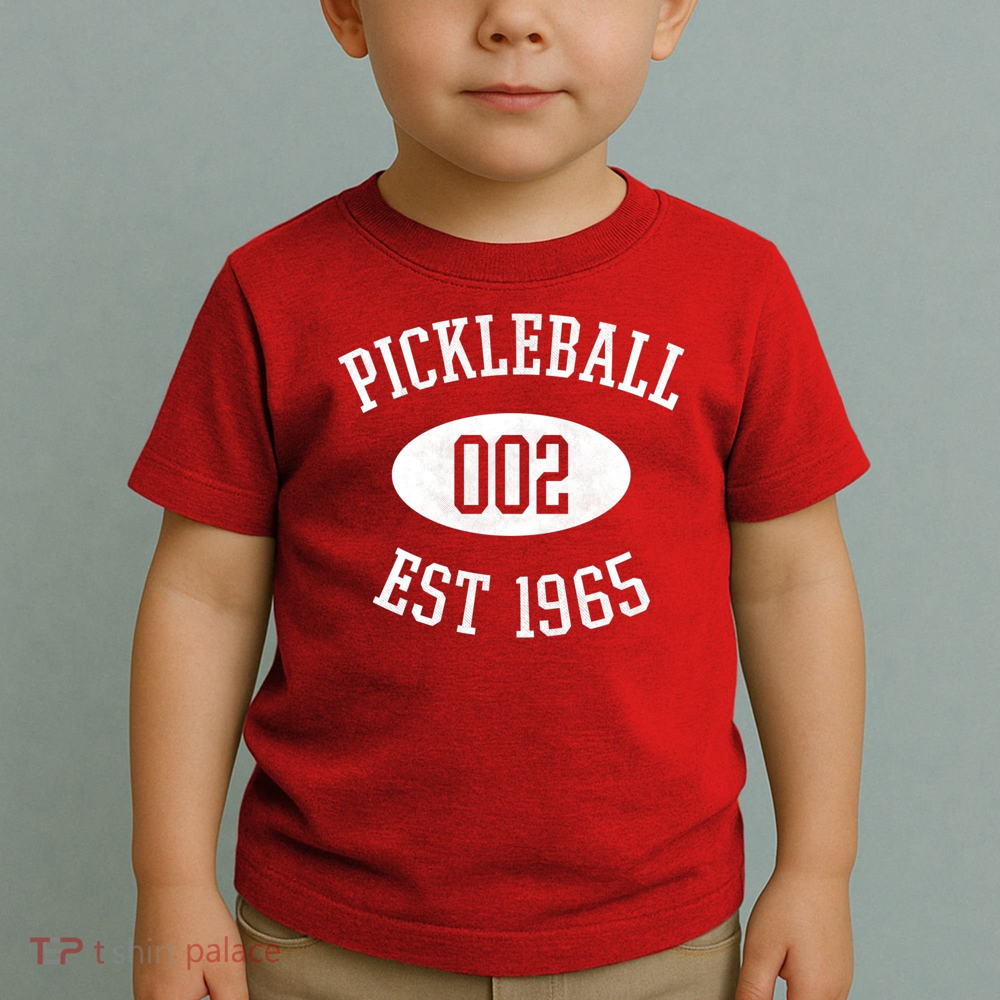 Pickleball 002 Est 1965 Toddler T-Shirt