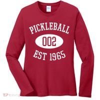 Pickleball 002 Est 1965 Women's Long Sleeve Shirt thumb 0