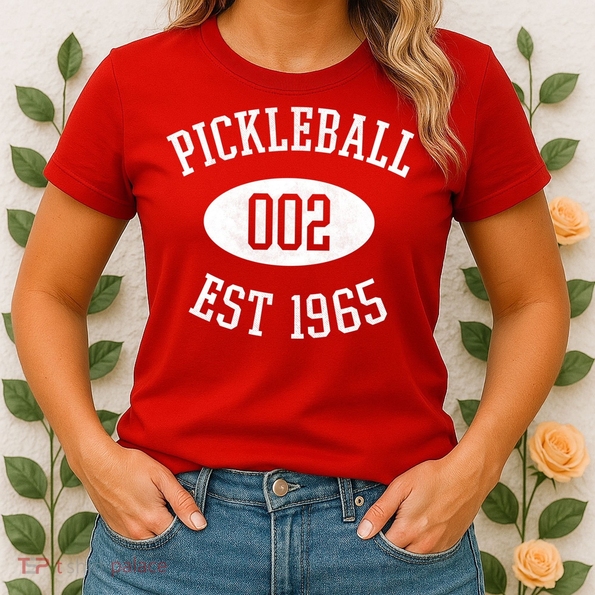 Pickleball 002 Est 1965 Women's T-Shirt