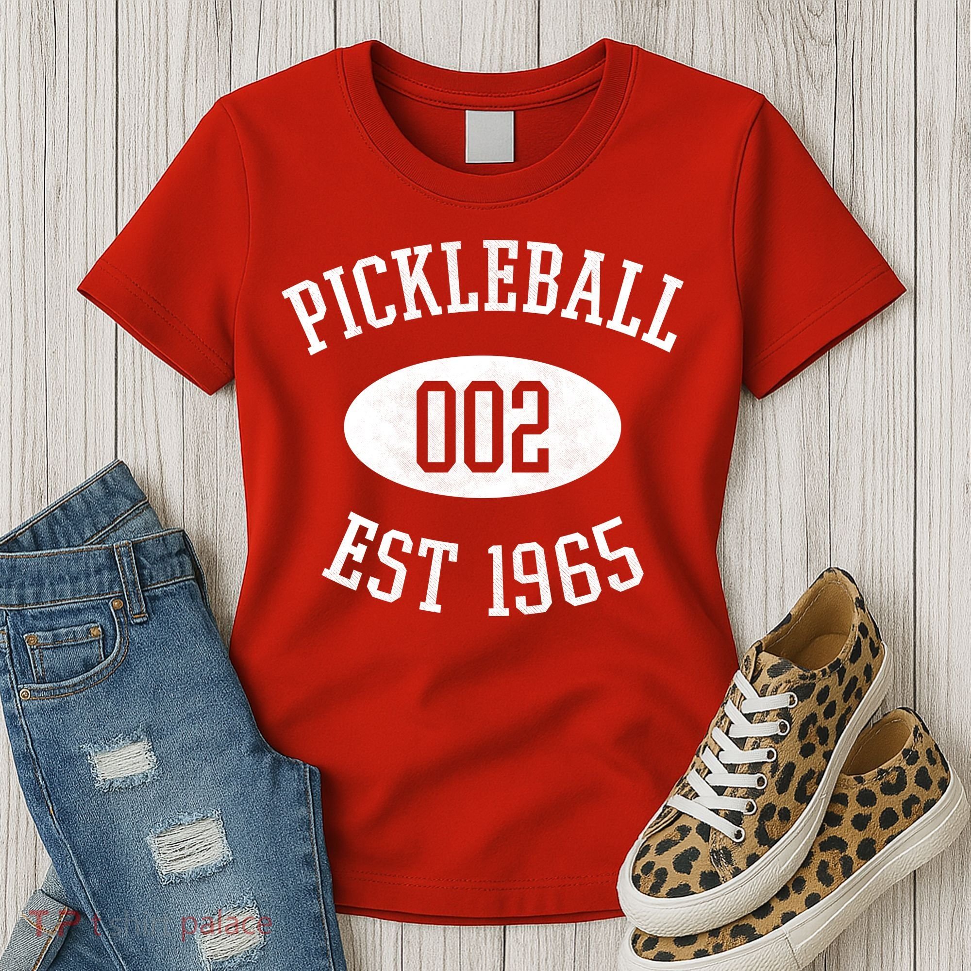 Pickleball 002 Est 1965 Women's T-Shirt