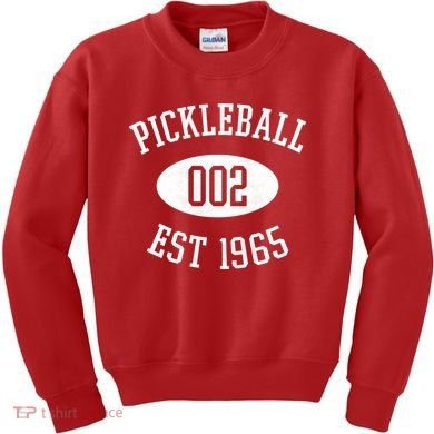 Pickleball 002 Est 1965 Kids Sweatshirt