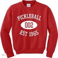 Pickleball 002 Est 1965 Kids Sweatshirt thumb 0