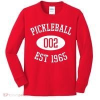 Pickleball 002 Est 1965 Kids Long Sleeve Shirt thumb 0