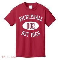 Pickleball 002 Est 1965 Kids T-Shirt thumb 0