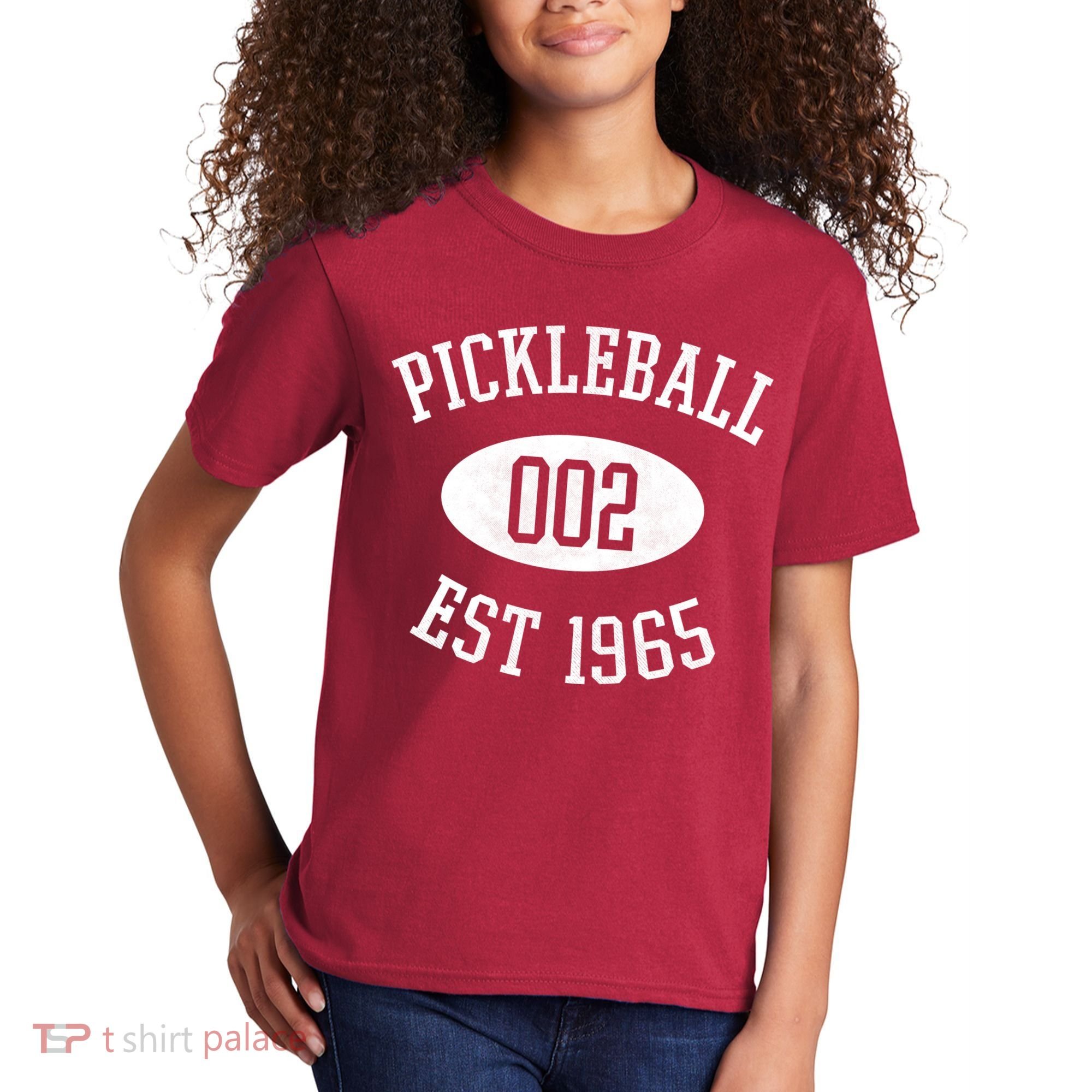 Pickleball 002 Est 1965 Kids T-Shirt