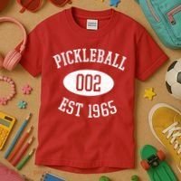 Pickleball 002 Est 1965 Kids T-Shirt thumb 3