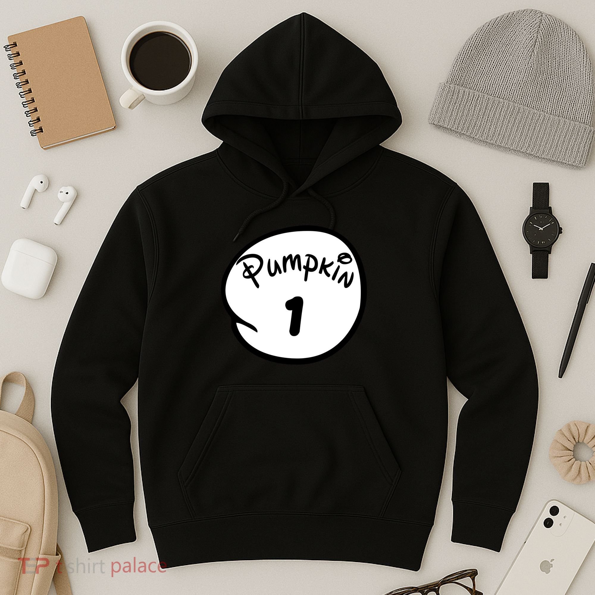 Pumpkin 1 2 3 4 5 Custom Personalize Halloween Hoodie