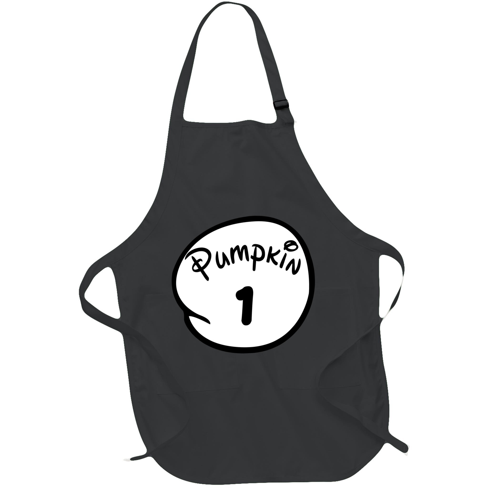 Pumpkin 1 2 3 4 5 Custom Personalize Halloween Apron