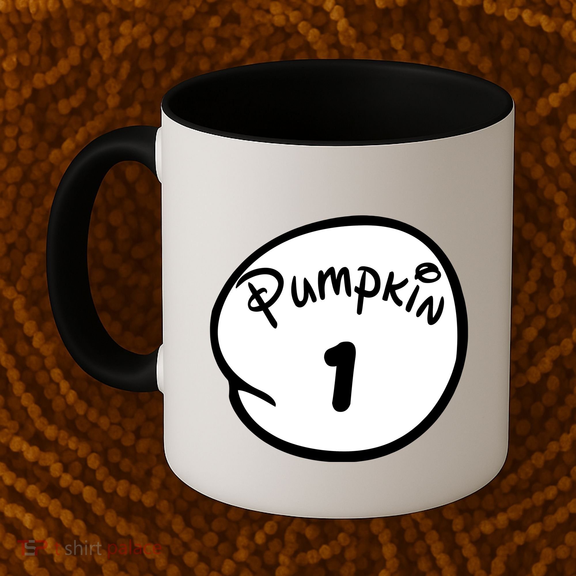 Pumpkin 1 2 3 4 5 Custom Personalize Halloween Coffee Mug