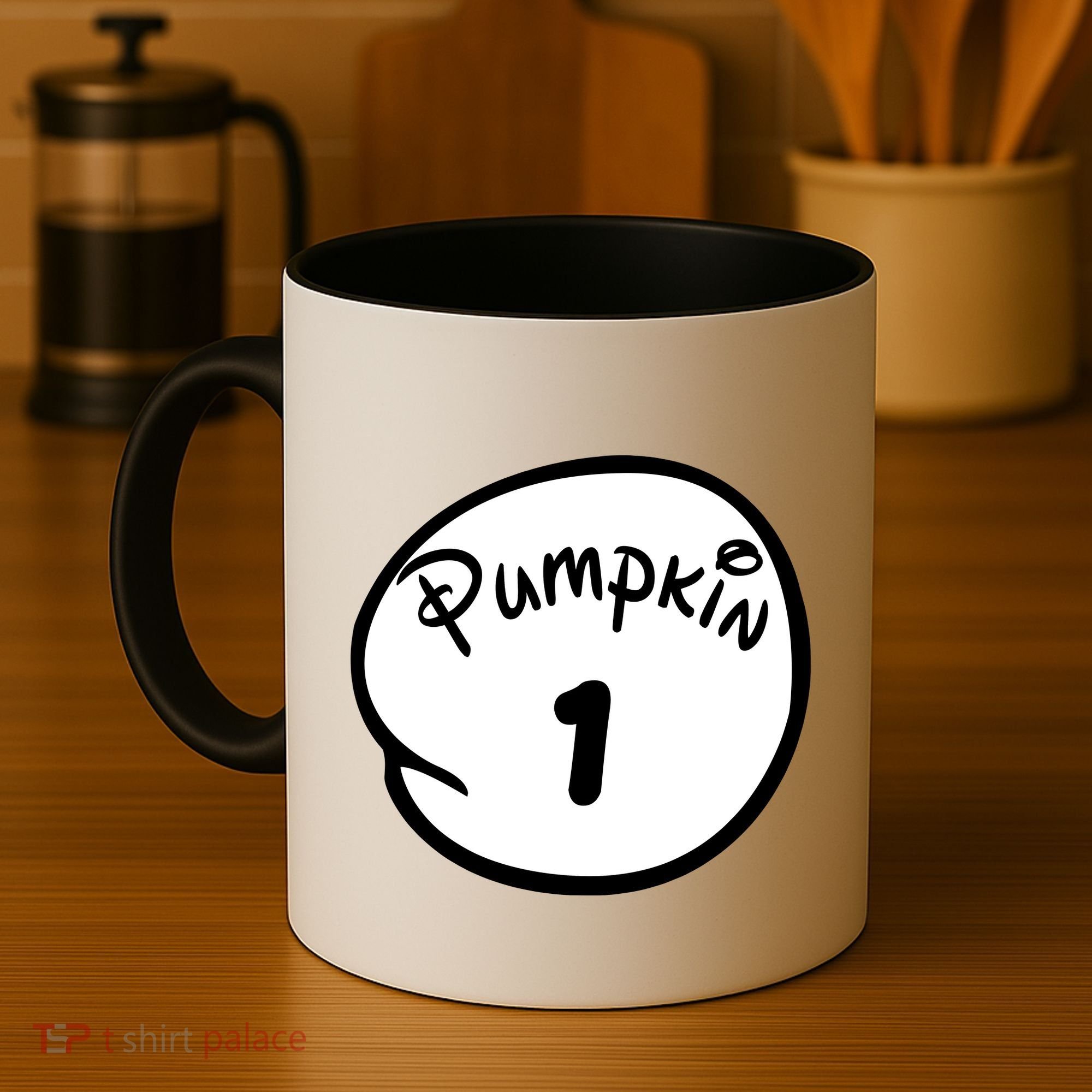 Pumpkin 1 2 3 4 5 Custom Personalize Halloween Coffee Mug