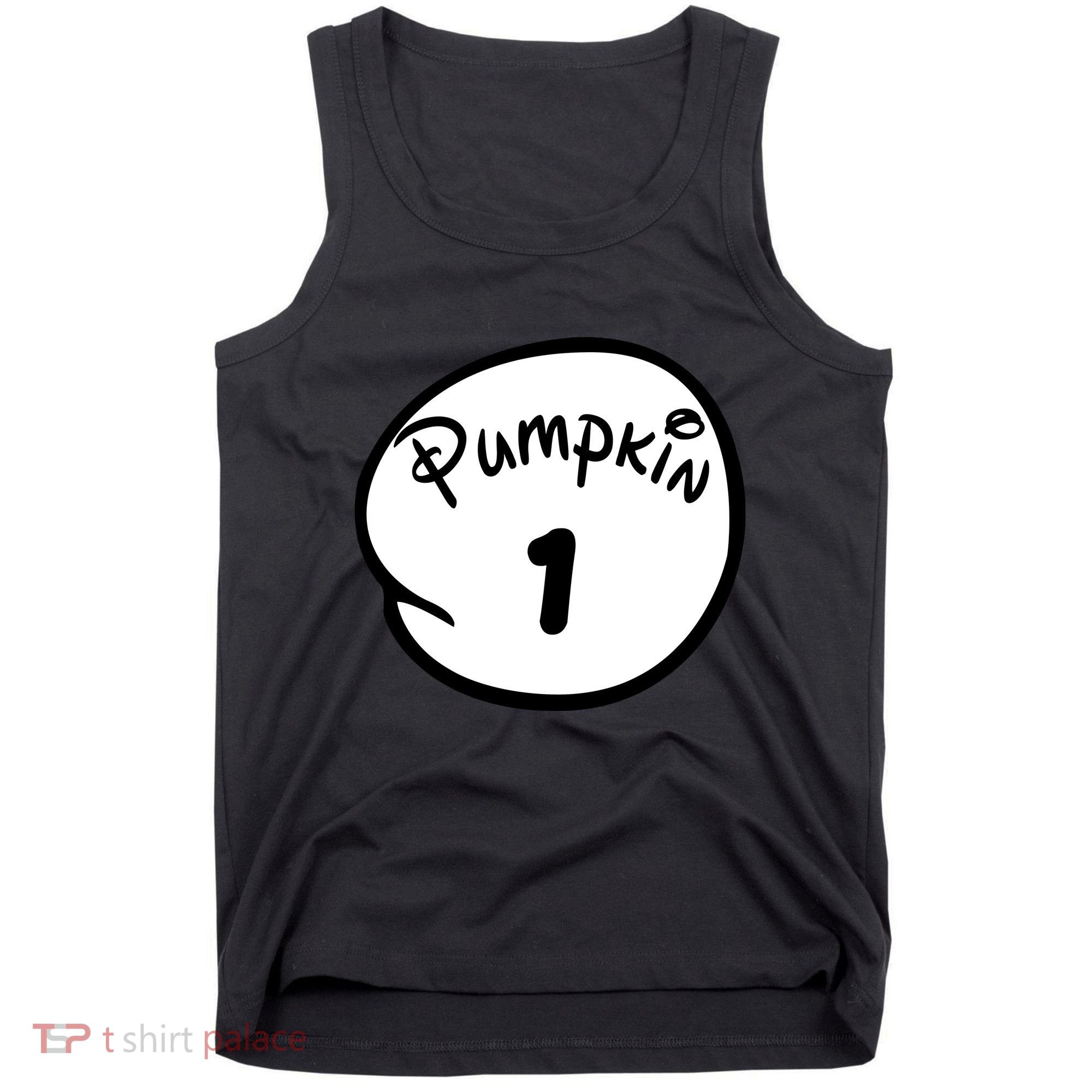 Pumpkin 1 2 3 4 5 Custom Personalize Halloween Tank Top