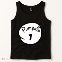 Pumpkin 1 2 3 4 5 Custom Personalize Halloween Tank Top thumb 2