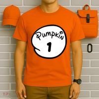 Pumpkin 1 2 3 4 5 Custom Personalize Halloween T-Shirt thumb 6
