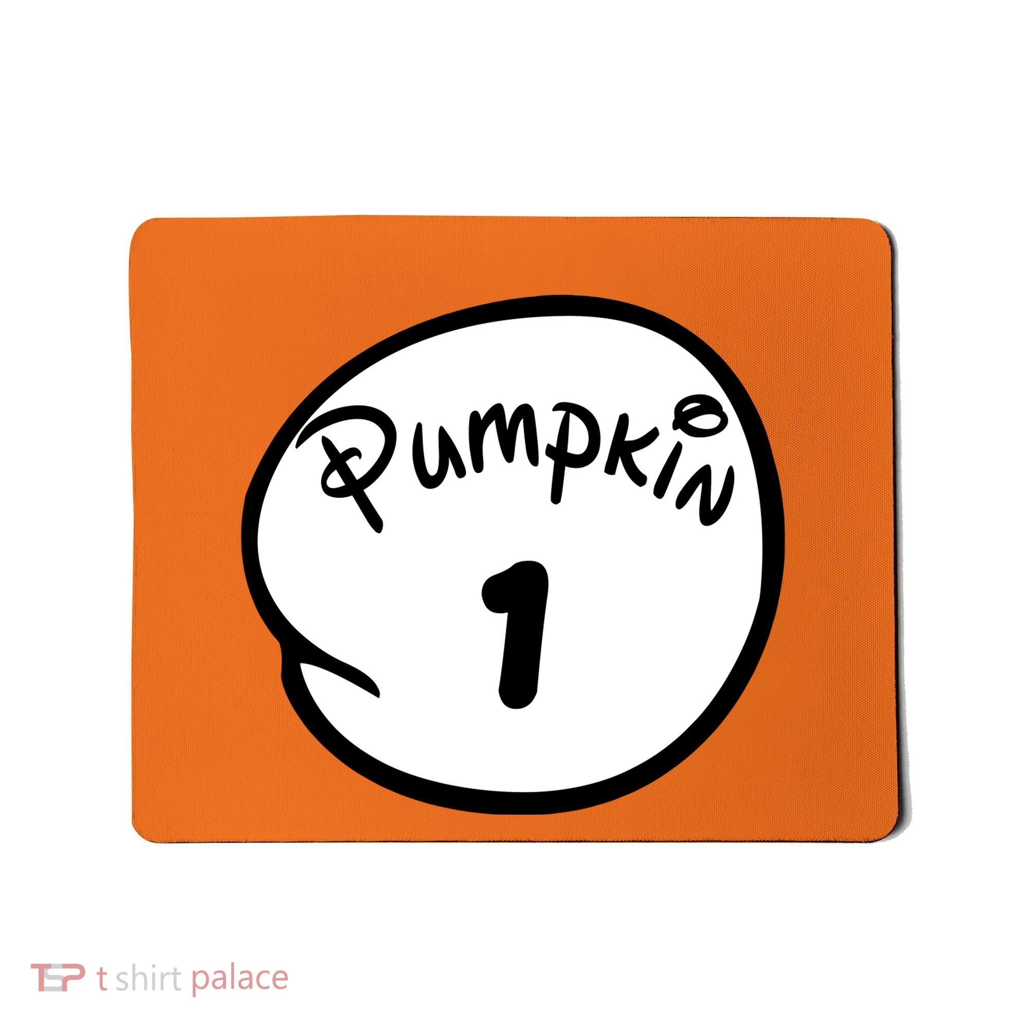 Pumpkin 1 2 3 4 5 Custom Personalize Halloween Mousepad