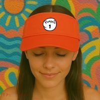 Pumpkin 1 2 3 4 5 Custom Personalize Halloween Visor thumb 2
