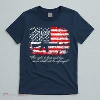 Patriotic 1789 American Flag 2nd Amendment Gun Rights AR15 T-Shirt thumb 5