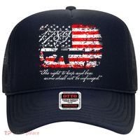 Patriotic 1789 American Flag 2nd Amendment Gun Rights AR15 Hat thumb 0