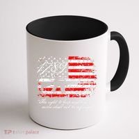 Patriotic 1789 American Flag 2nd Amendment Gun Rights AR15 Coffee Mug thumb 1