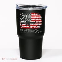Patriotic 1789 American Flag 2nd Amendment Gun Rights AR15 Tumbler thumb 0
