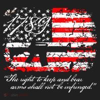 Patriotic 1789 American Flag 2nd Amendment Gun Rights AR15 Tumbler thumb 3