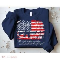 Patriotic 1789 American Flag 2nd Amendment Gun Rights AR15 Sweatshirt thumb 2