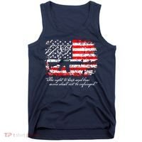 Patriotic 1789 American Flag 2nd Amendment Gun Rights AR15 Tank Top thumb 0