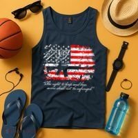 Patriotic 1789 American Flag 2nd Amendment Gun Rights AR15 Tank Top thumb 4
