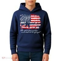 Patriotic 1789 American Flag 2nd Amendment Gun Rights AR15 Kids Hoodie thumb 4