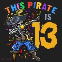 Pirate 13th Birthday Women's Sweatshirt thumb 2