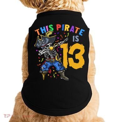 Pirate 13th Birthday Doggie Tank