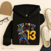 Pirate 13th Birthday Hoodie thumb 4