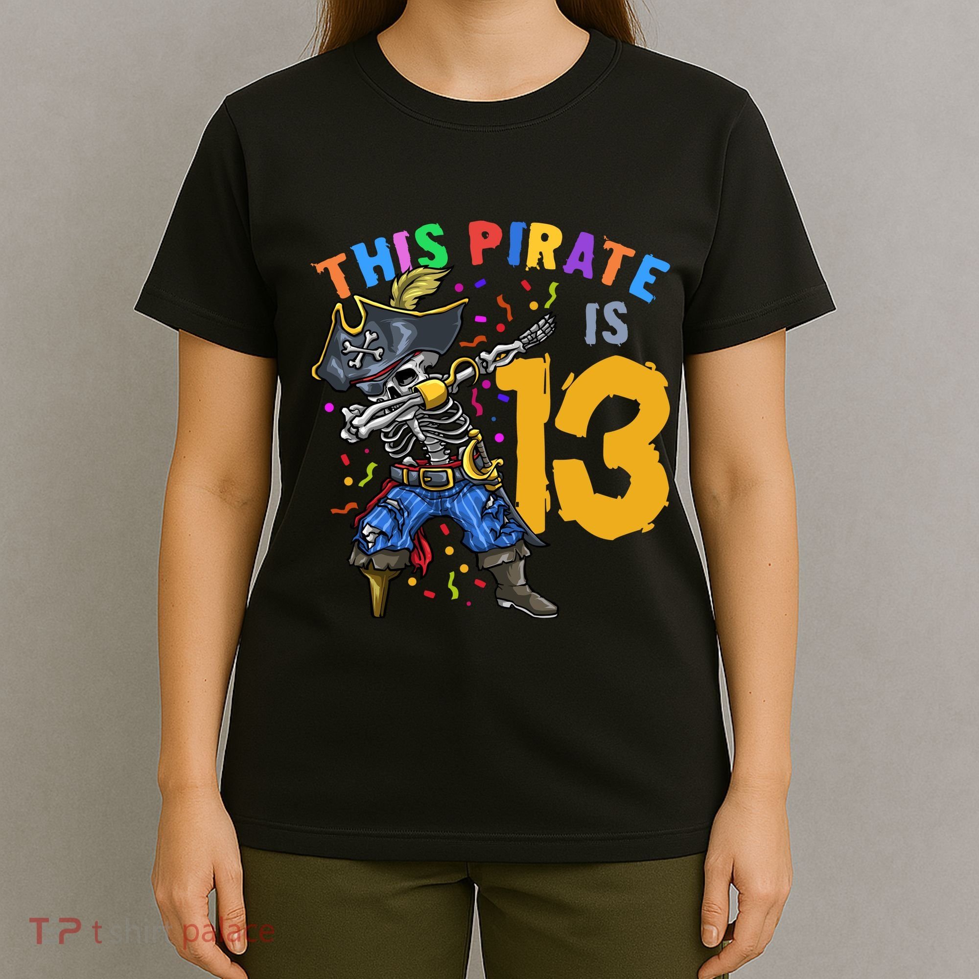 Pirate 13th Birthday T-Shirt