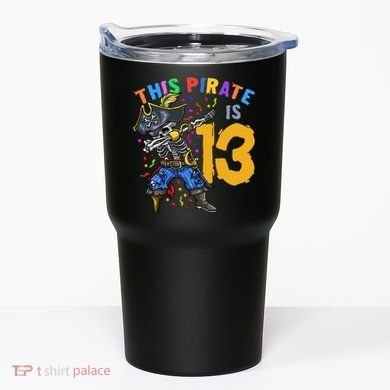 Pirate 13th Birthday Tumbler