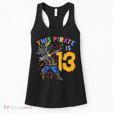 Pirate 13th Birthday Women's Tank Top