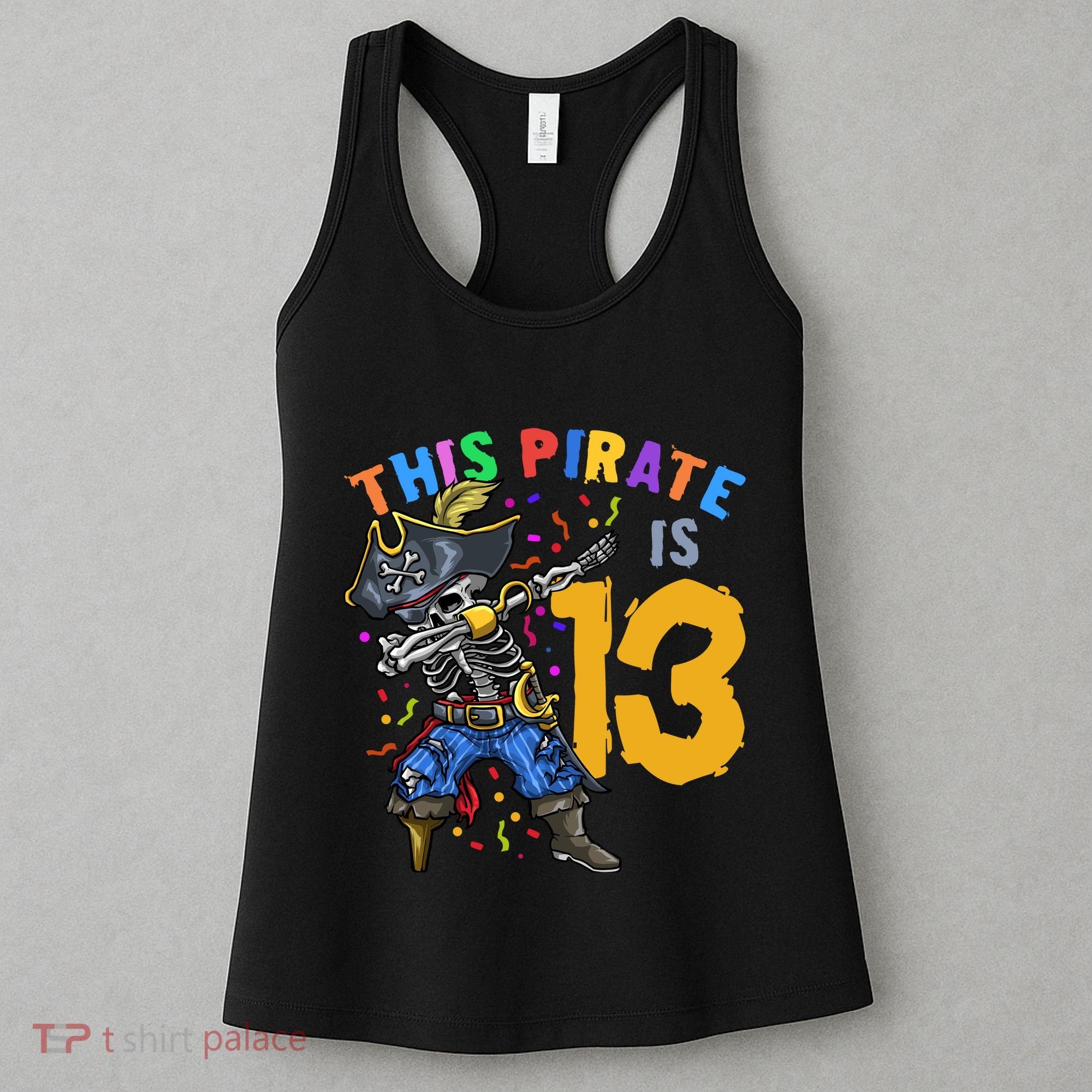 Pirate 13th Birthday Women's Tank Top