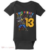 Pirate 13th Birthday Baby Bodysuit thumb 0