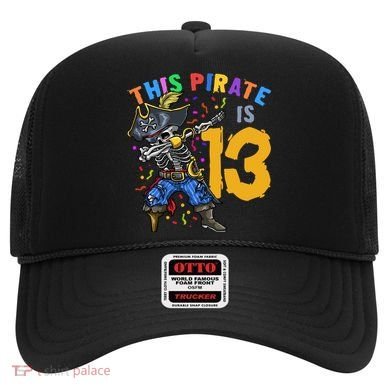 Pirate 13th Birthday Hat