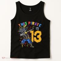 Pirate 13th Birthday Tank Top thumb 2
