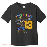 Pirate 13th Birthday Toddler T-Shirt thumb 0