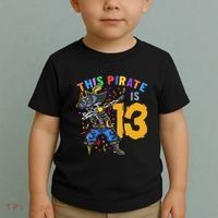 Pirate 13th Birthday Toddler T-Shirt thumb 2