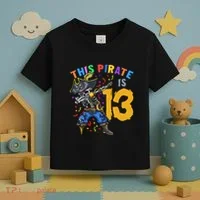Pirate 13th Birthday Toddler T-Shirt thumb 3