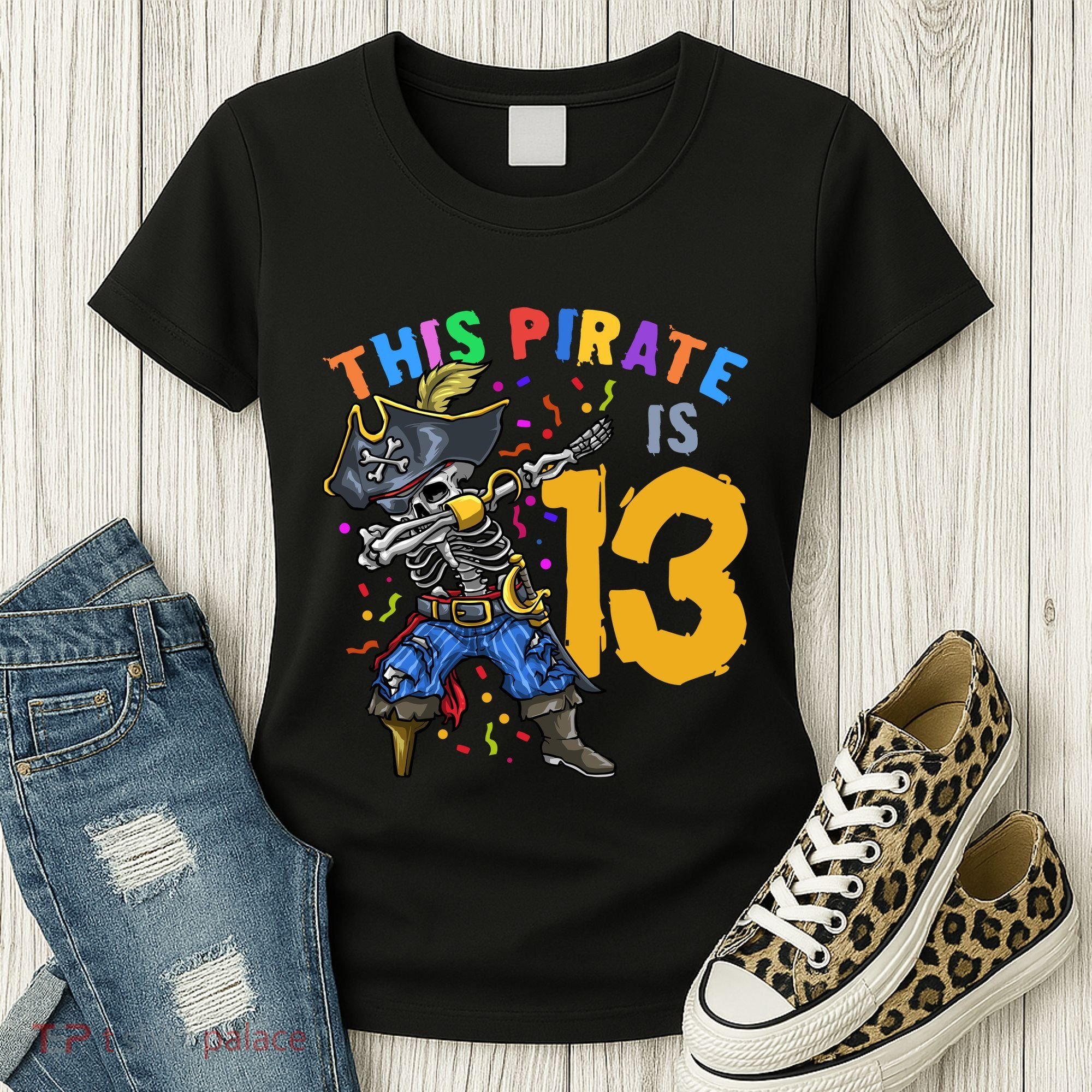 Pirate 13th Birthday Women's T-Shirt