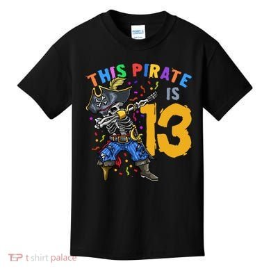 Pirate 13th Birthday Kids T-Shirt