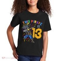 Pirate 13th Birthday Kids T-Shirt thumb 2